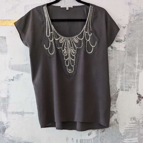 Collective Concepts Beaded Blouse - Picture 2 of 3